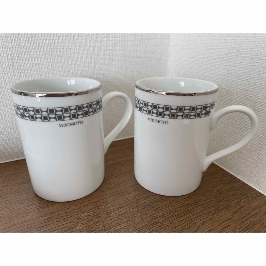 MIKIMOTO(ミキモト)のミキモト ペアカップ インテリア/住まい/日用品のキッチン/食器(食器)の商品写真