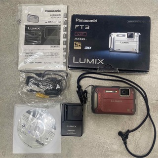 パナソニック(Panasonic)のLUMIX FT3 デジカメ 防水(コンパクトデジタルカメラ)