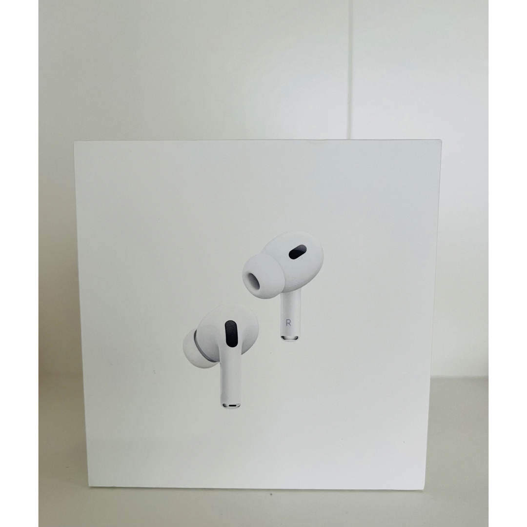 Apple(アップル)の「SB C&S AirPods Pro 第2世代/ホワイト」 スマホ/家電/カメラのオーディオ機器(ヘッドフォン/イヤフォン)の商品写真