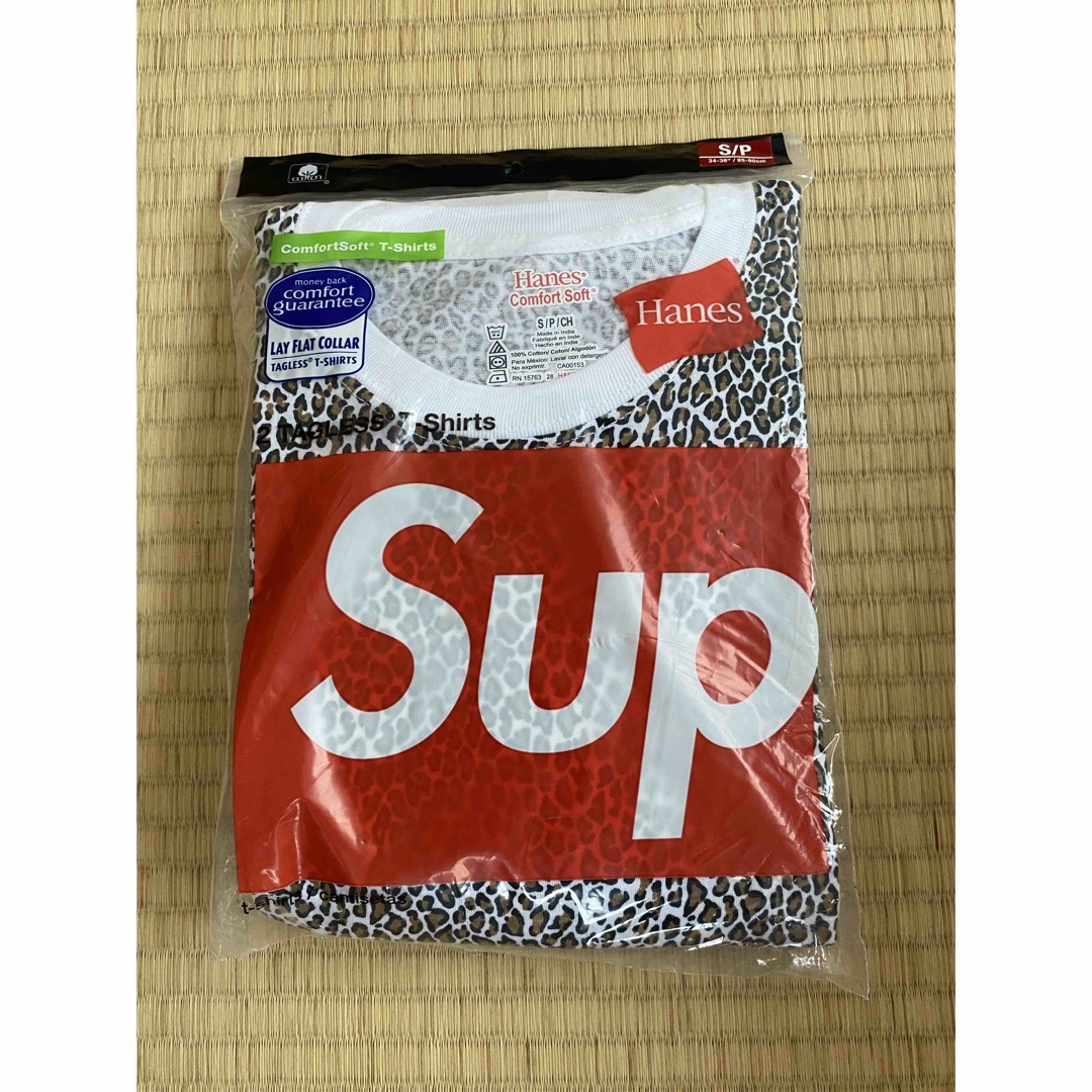 Supreme(シュプリーム)のsupreme Hanes Tee レオパードS 新品未使用 バラ売り1枚 メンズのトップス(Tシャツ/カットソー(半袖/袖なし))の商品写真