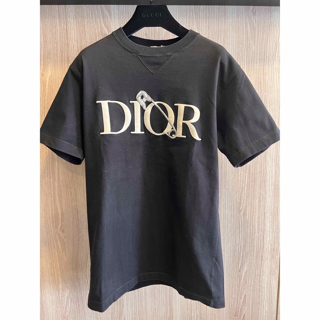 Christian Dior - ディオール 安全ピン ベビーウェイトtシャツロゴM黒 ...