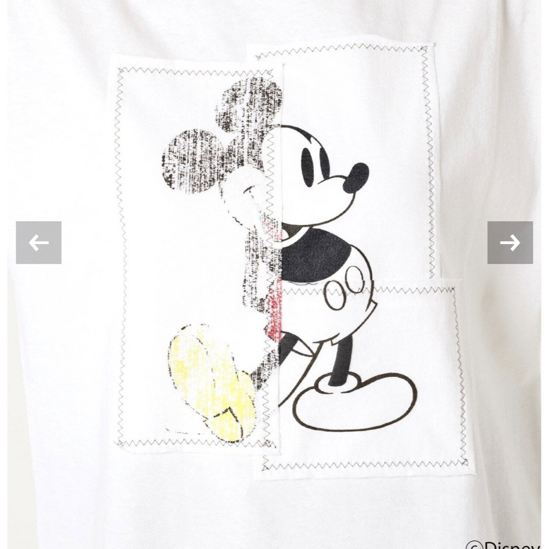 Spick & Span(スピックアンドスパン)のスピックアンドスパン　別注 MickeyパッチワークTee   レディースのトップス(Tシャツ(半袖/袖なし))の商品写真