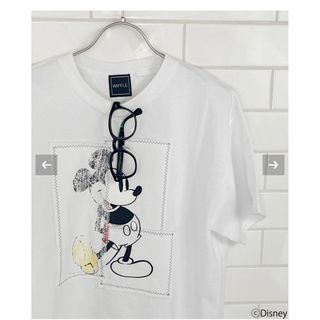 スピックアンドスパン(Spick & Span)のスピックアンドスパン　別注 MickeyパッチワークTee  (Tシャツ(半袖/袖なし))