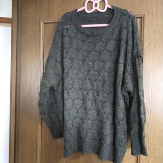 ニッセン(ニッセン)の★美品★定価3990円ニッセンサマーニット 大きいサイズ(ニット/セーター)