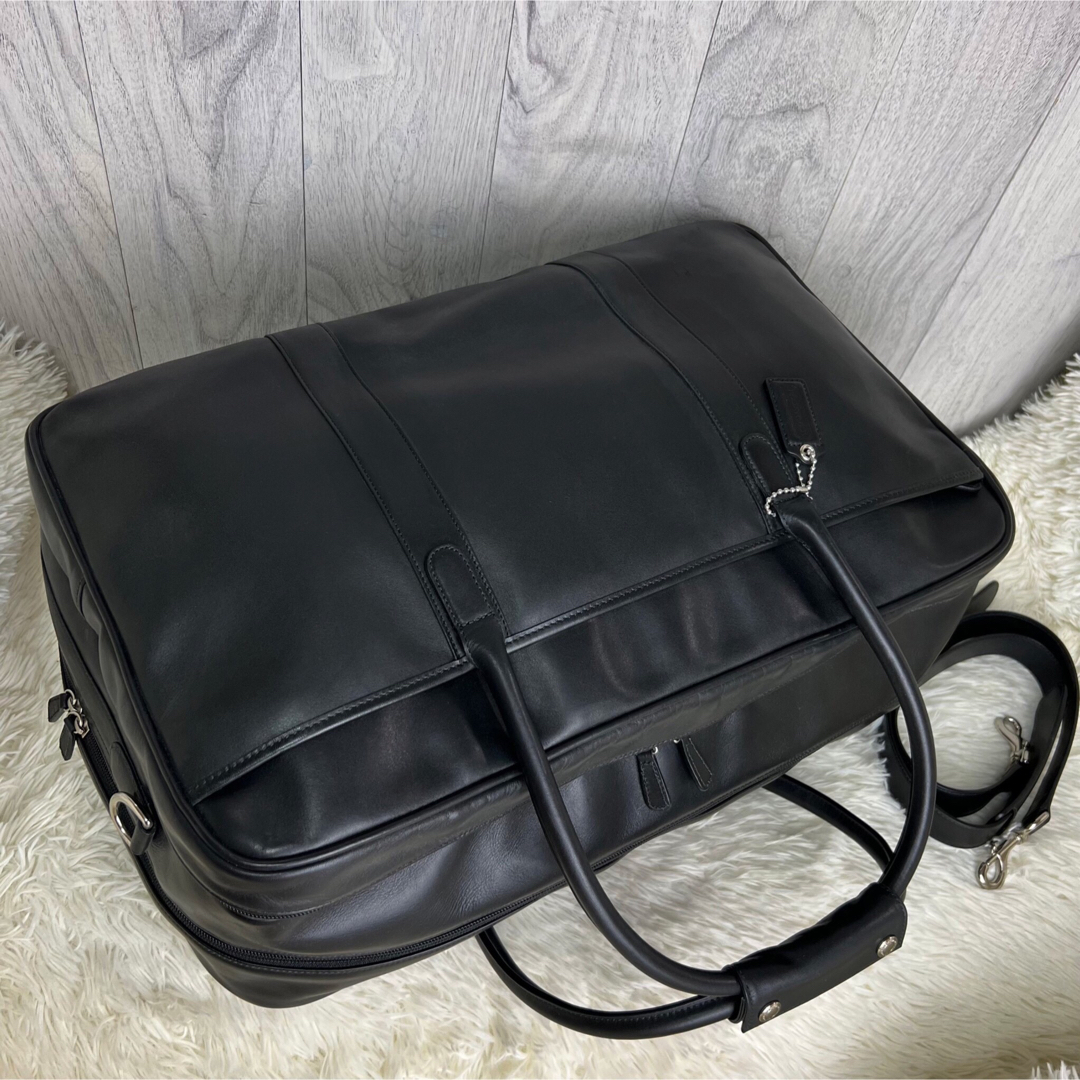 極美品♡COACH コーチ オールレザー 2way ボストンバッグ