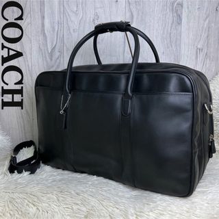 極美品♡COACH コーチ オールレザー 2way ボストンバッグ - ボストンバッグ