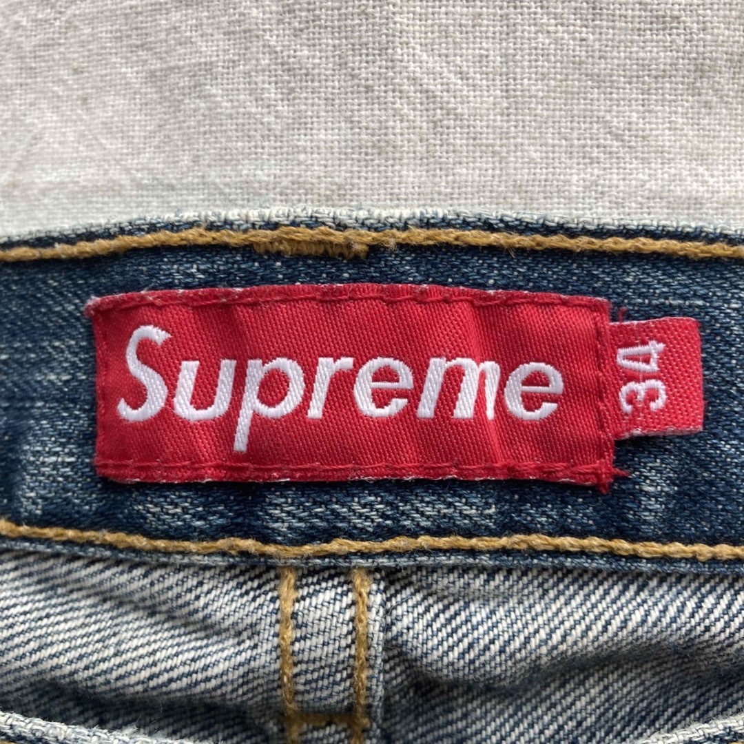 Supreme(シュプリーム)のシュプリーム　ジーンズ　34 メンズのパンツ(デニム/ジーンズ)の商品写真