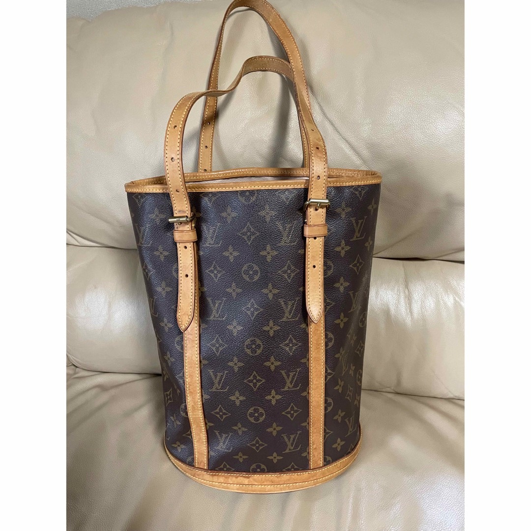 コメント歓迎！未使用！LOUIS VUITTON モノグラムバケットGM