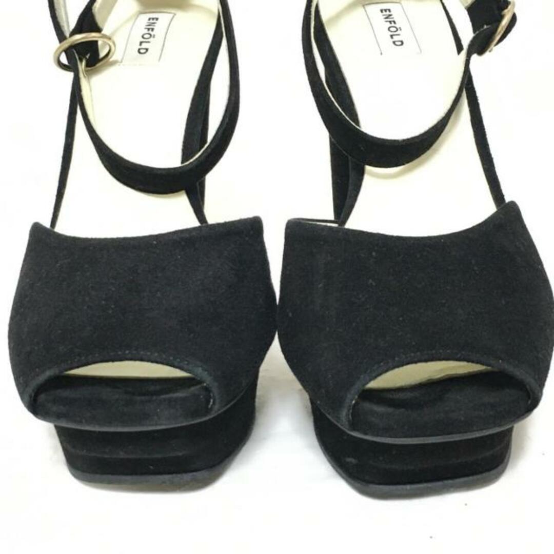 エンフォルド パンプス 38 レディース - 黒