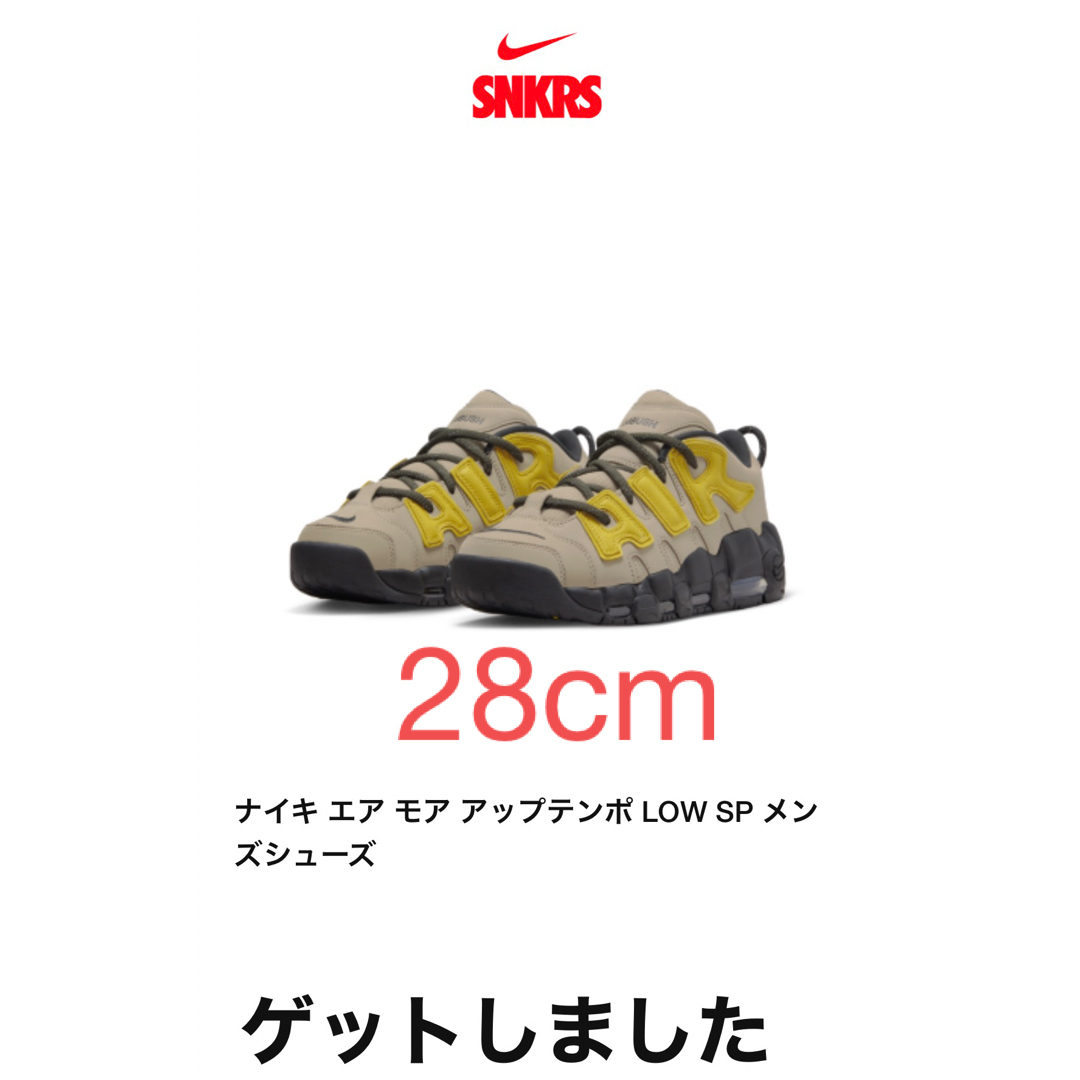 AMBUSH(アンブッシュ)のAMBUSH × Nike Air More Uptempo Low 28cm メンズの靴/シューズ(スニーカー)の商品写真