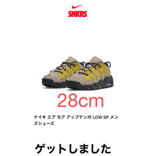アンブッシュ(AMBUSH)のAMBUSH × Nike Air More Uptempo Low 28cm(スニーカー)