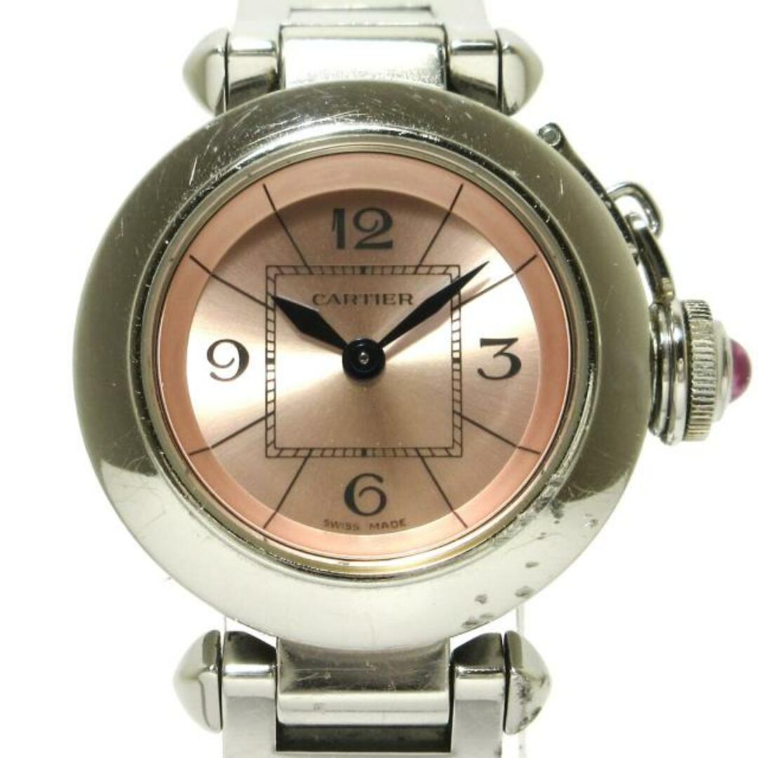 カルティエ 腕時計 ミスパシャ W3140008 SS