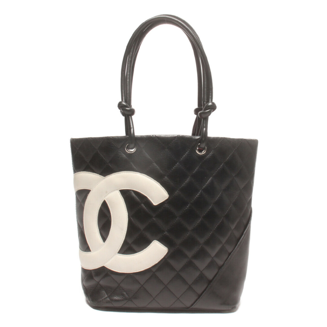 シャネル CHANEL ハンドバッグ シルバー金具  カンボン  レディースシャネルライン