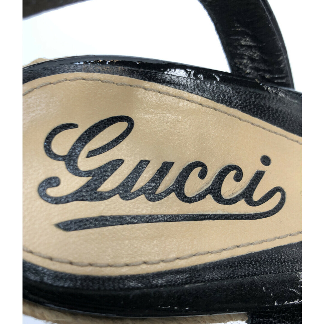 Gucci(グッチ)の美品 グッチ GUCCI ウエッジソールサンダル    レディース 35 1/2 レディースの靴/シューズ(サンダル)の商品写真