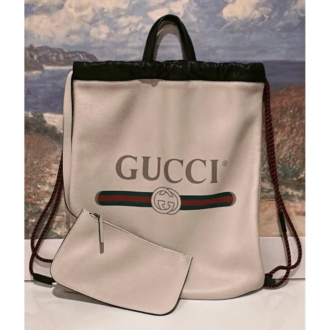 GUCCI グッチドローストリングナップサック クルーズコレクション