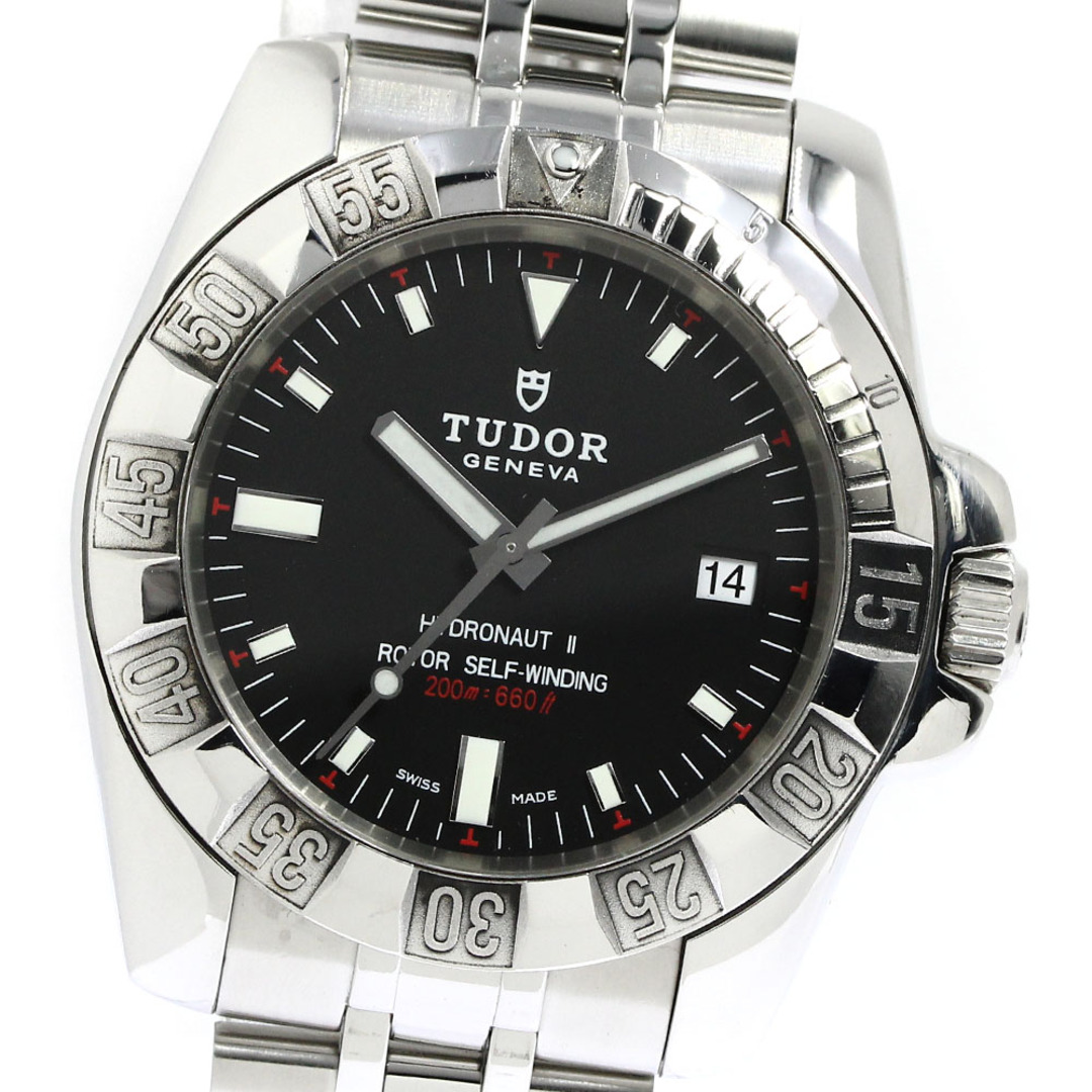 チュードル TUDOR 20030 ハイドロノートⅡ デイト 自動巻き メンズ 保証書付き_762207