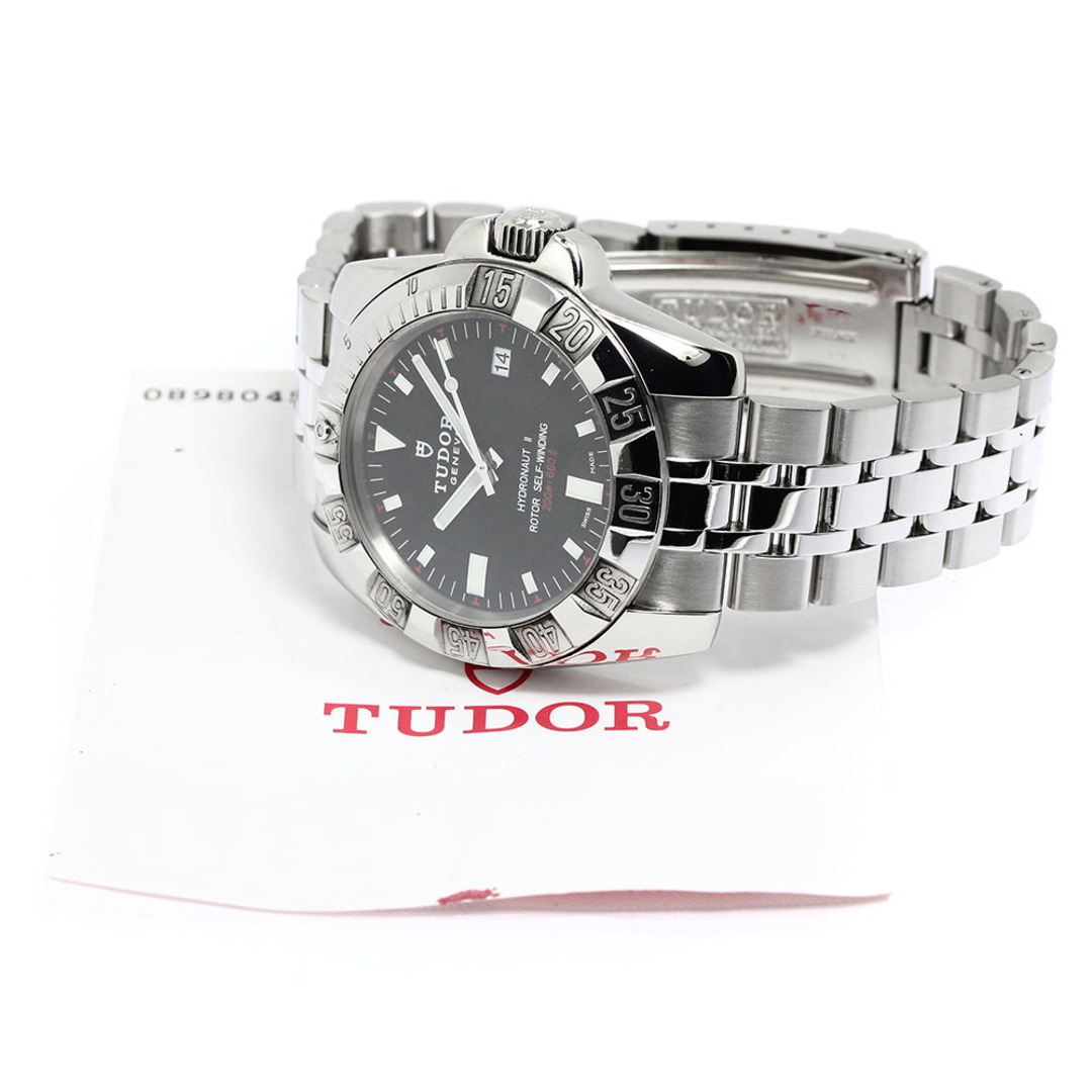 チュードル TUDOR 20030 ハイドロノートⅡ デイト 自動巻き メンズ 保証書付き_762207