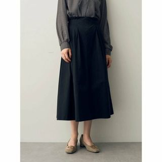 イェッカヴェッカ(YECCA VECCA)の【ブラック】タックフレアスカート/23AW(ロングスカート)