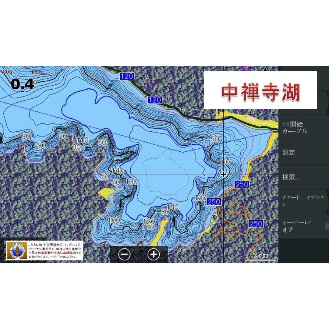 ローランス釣種魚種ルアーローランスGPS魚探専用全国湖沼図＆国土地理院湖沼調査図