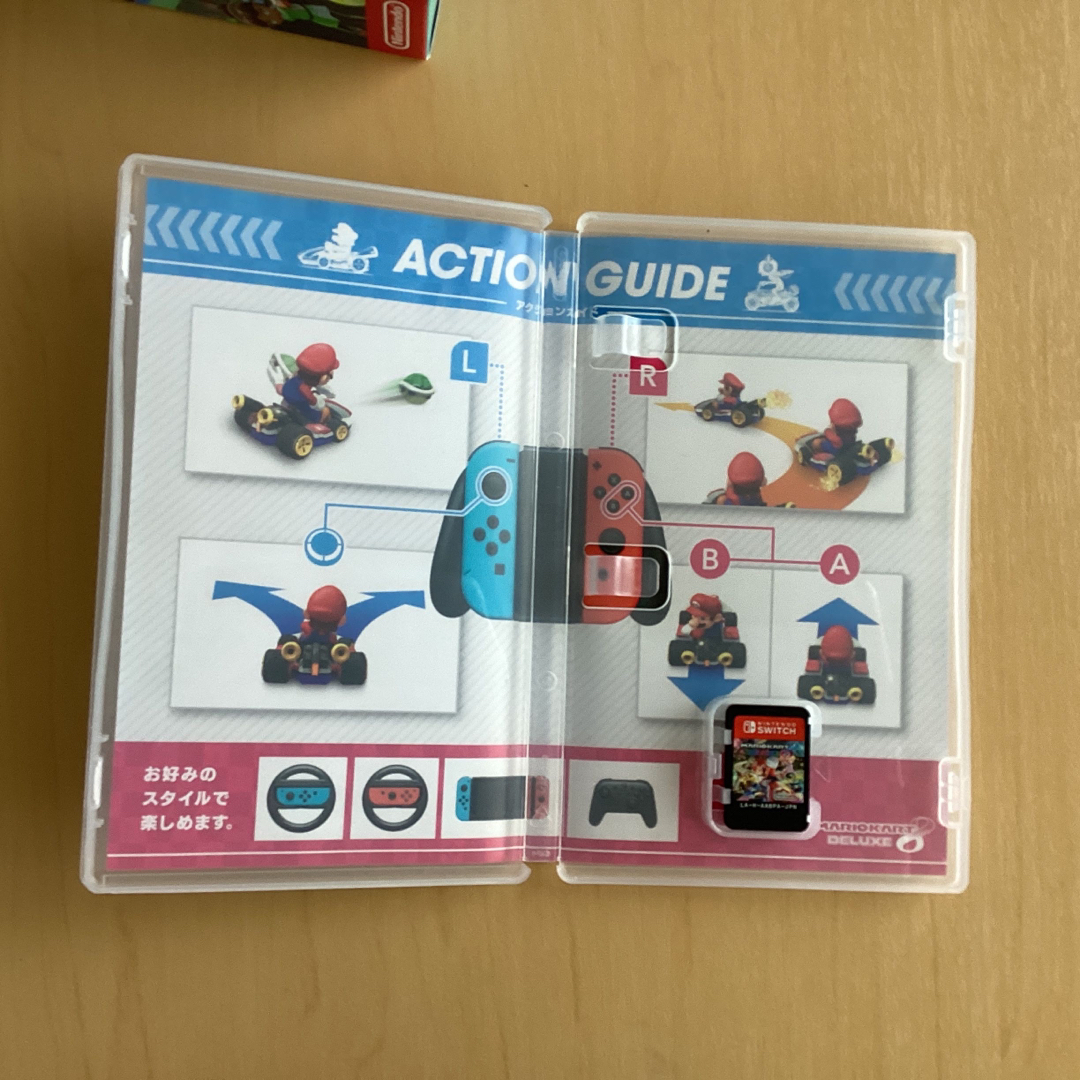 マリオカート8 デラックス Switch エンタメ/ホビーのゲームソフト/ゲーム機本体(家庭用ゲームソフト)の商品写真