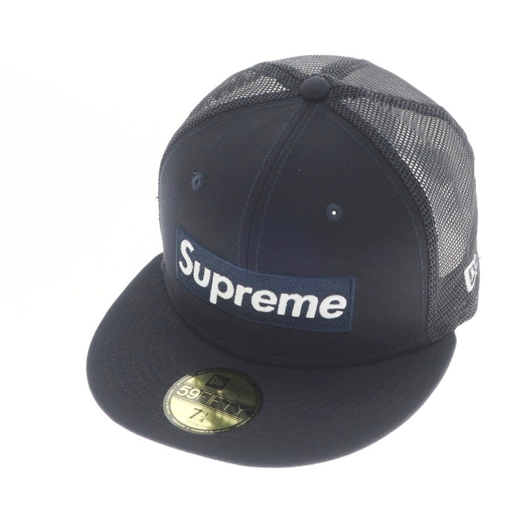 新品未使用 supreme Box Logo Mesh cap 黒 7-3/8