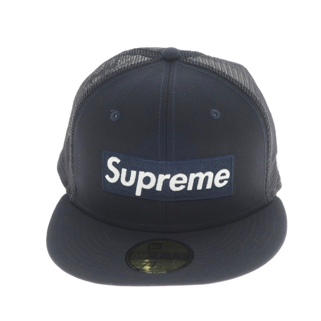 新品未使用 supreme Box Logo Mesh cap 黒 7-3/8