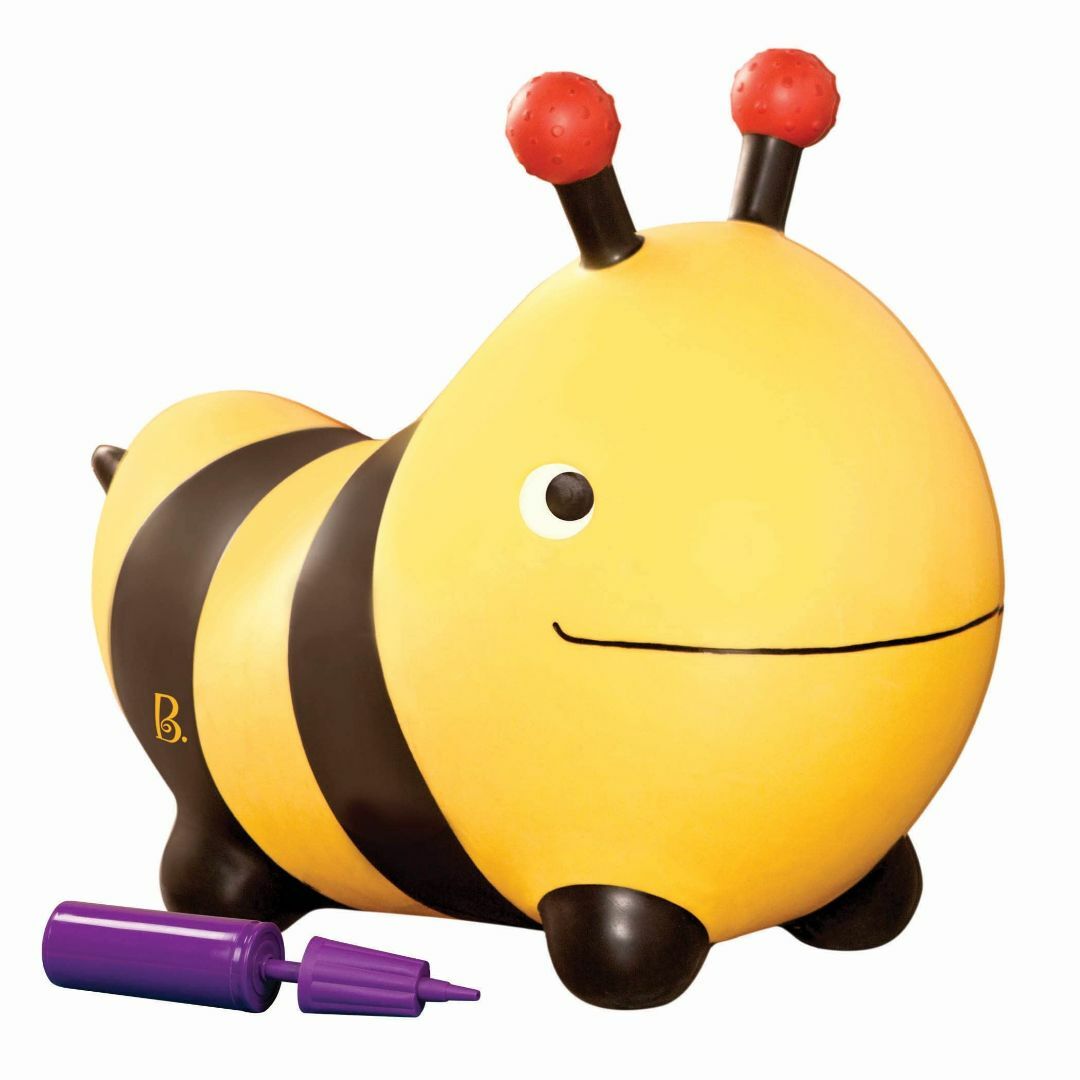 B. toys ハチさんのライドオンホッパー 弾む乗り物おもちゃ 子供向け乗用玩