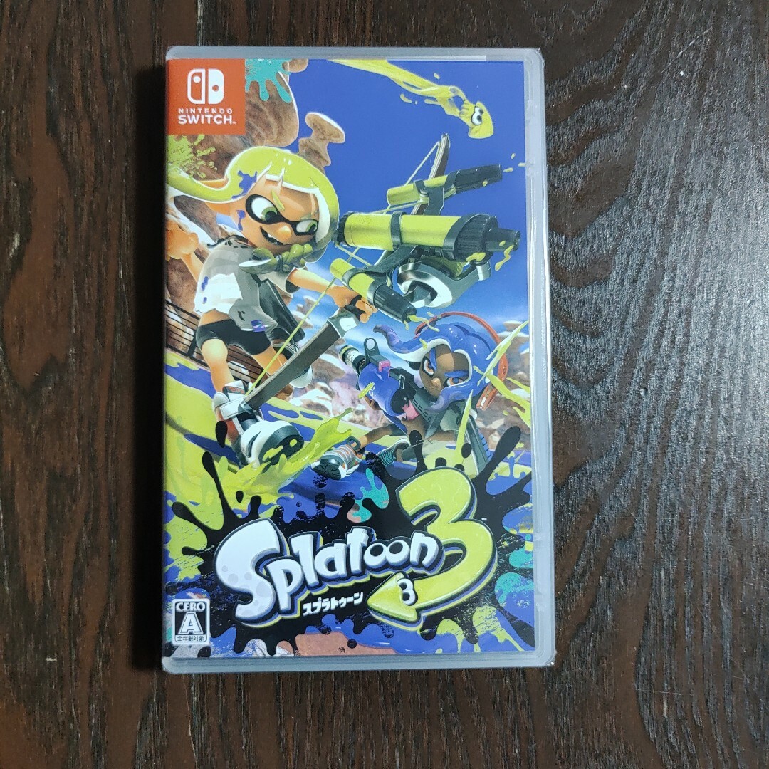 スプラトゥーン3 Switchソフト　新品未開封