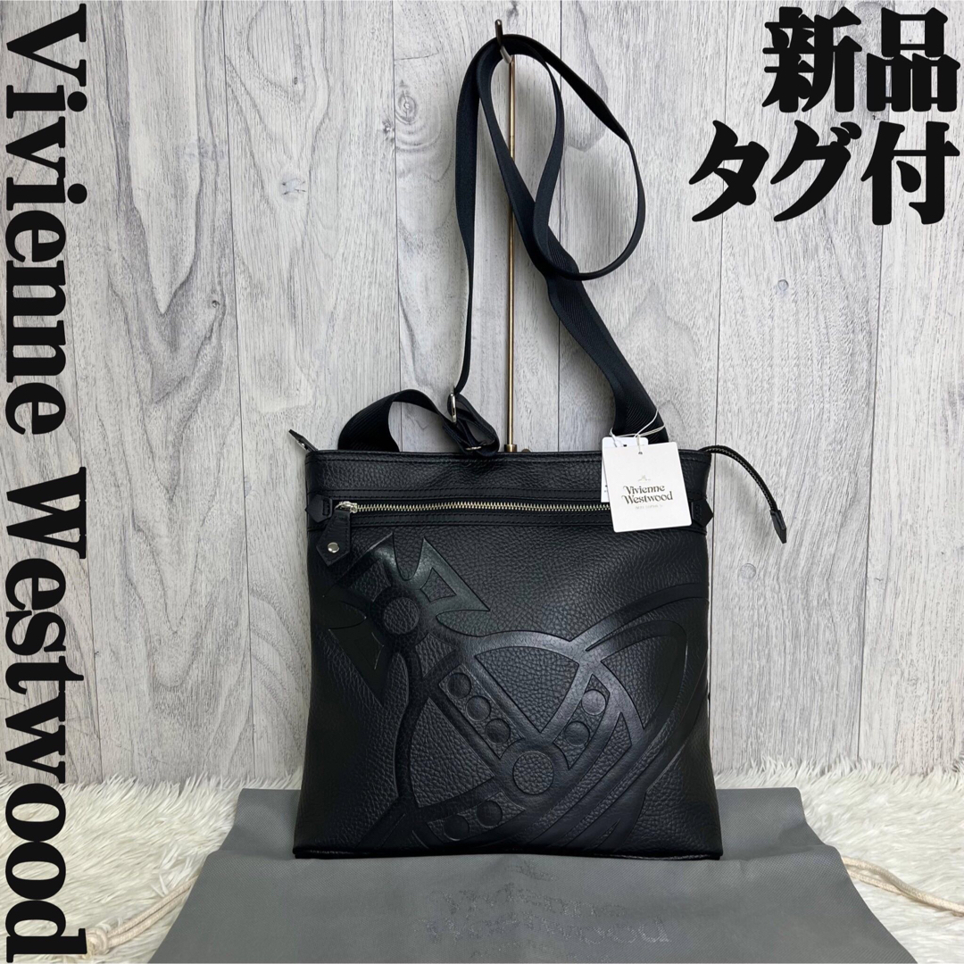 Vivienne Westwoodレザーハンドバッグ