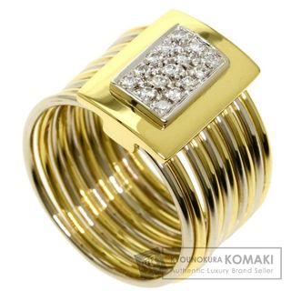 ダミアーニ(Damiani)のDamiani 10連 ダイヤモンド リング・指輪 K18YG K18WG レディース(リング(指輪))