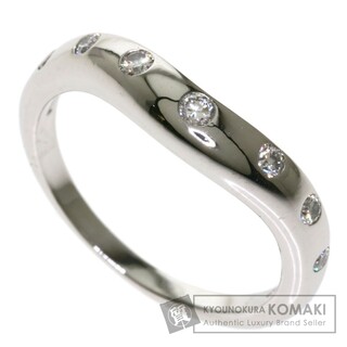 ブルガリ(BVLGARI)のBVLGARI コロナカーブリング 7P ダイヤモンド リング・指輪 PT950 レディース(リング(指輪))