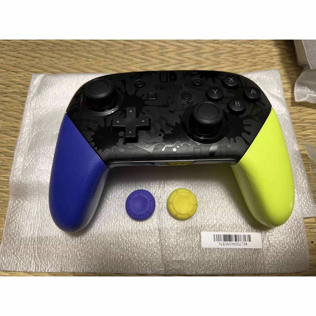 全国宅配無料 【美品】Nintendo Switch 有機EL スプラトゥーン3 プロコン付き