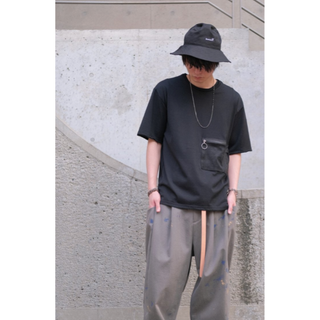 ヨウジヤマモト(Yohji Yamamoto)のGround Y　ヨウジヤマモト　ニューエラ　バケットハット　ネイビー　M(ハット)