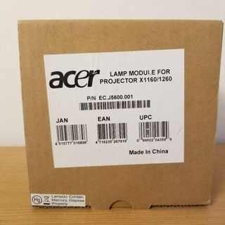 Acer - 新品未開封 X1160/1260用交換ランプキット EC.J5600.001