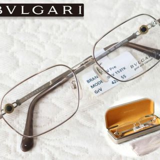 ブルガリ(BVLGARI)の新品【ブルガリ】 B-ZERO1 ビーゼロワン チタンメガネフレーム 伊達メガネ(サングラス/メガネ)