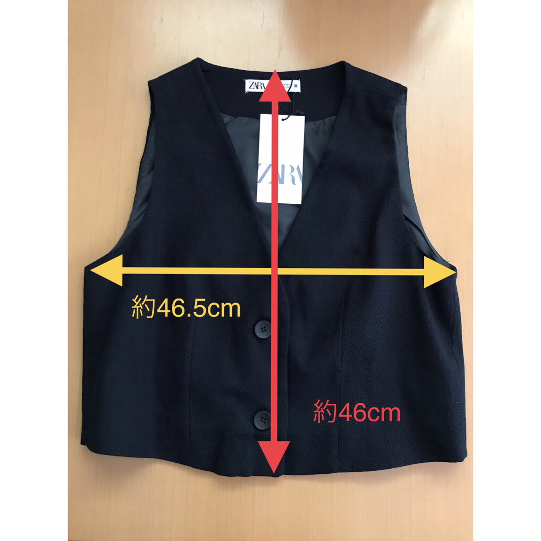 ZARA - ZARA ベスト 未使用の通販 by ☆しばらくの間お休みし ZARA - ZARA ベスト 未使用の通販 by ☆しばらくの間お休みし