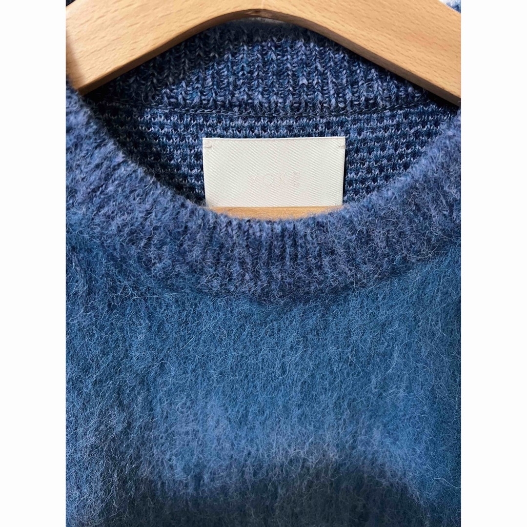 YOKE 23ss GRADATION JACQUARD SWEATER | www.innoveering.net