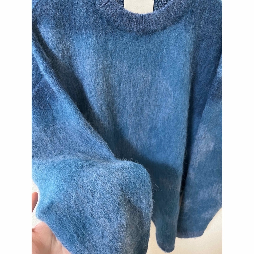 YOKE(ヨーク)のYOKE 23ss GRADATION JACQUARD SWEATER メンズのトップス(ニット/セーター)の商品写真