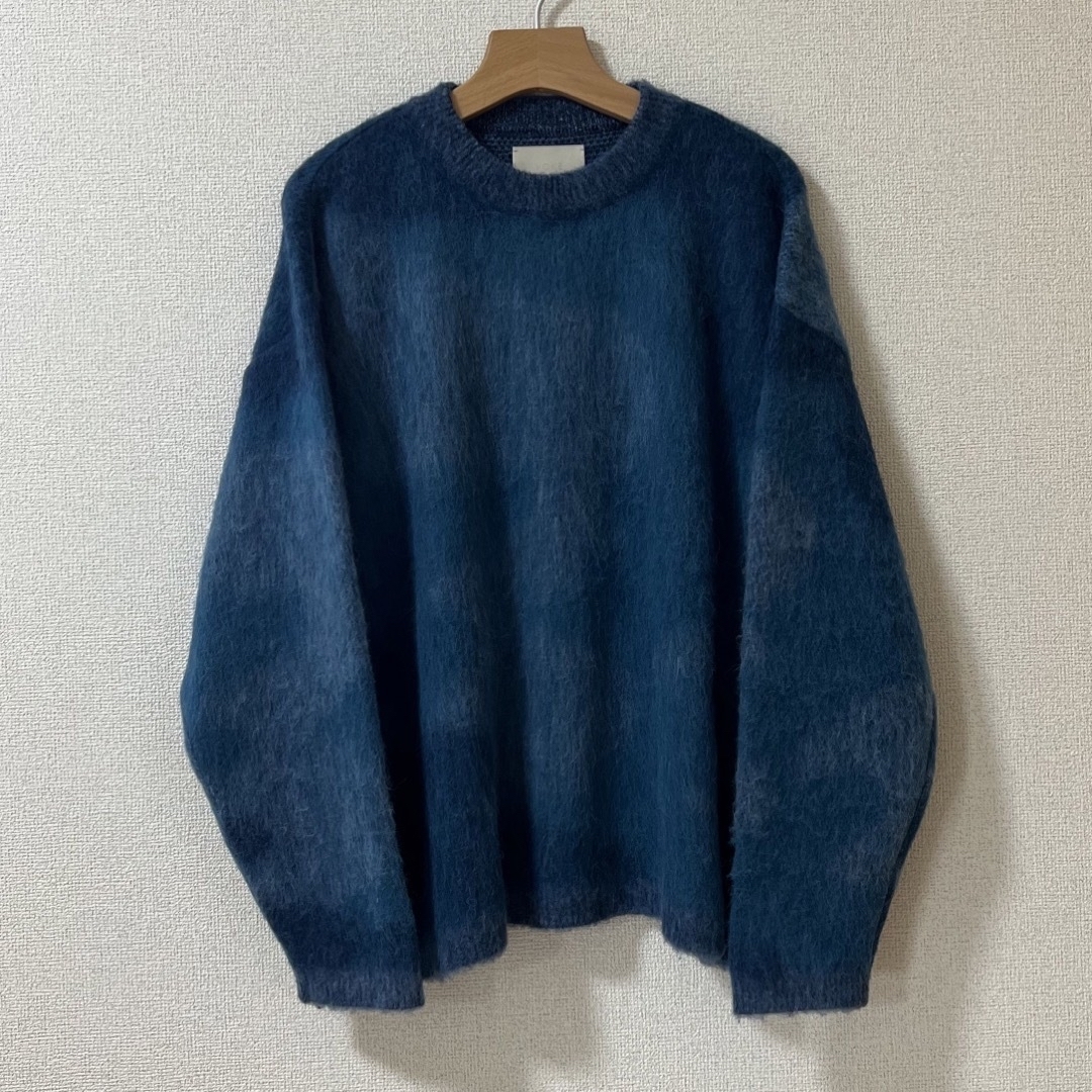 サイズバスト着丈肩幅袖丈YOKE  GRADATION JAQUARD SWEATER