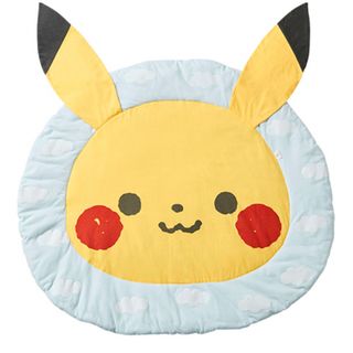 ポケモン(ポケモン)のモンポケ　ピカチュウ　ごろ寝マット(フロアマット)