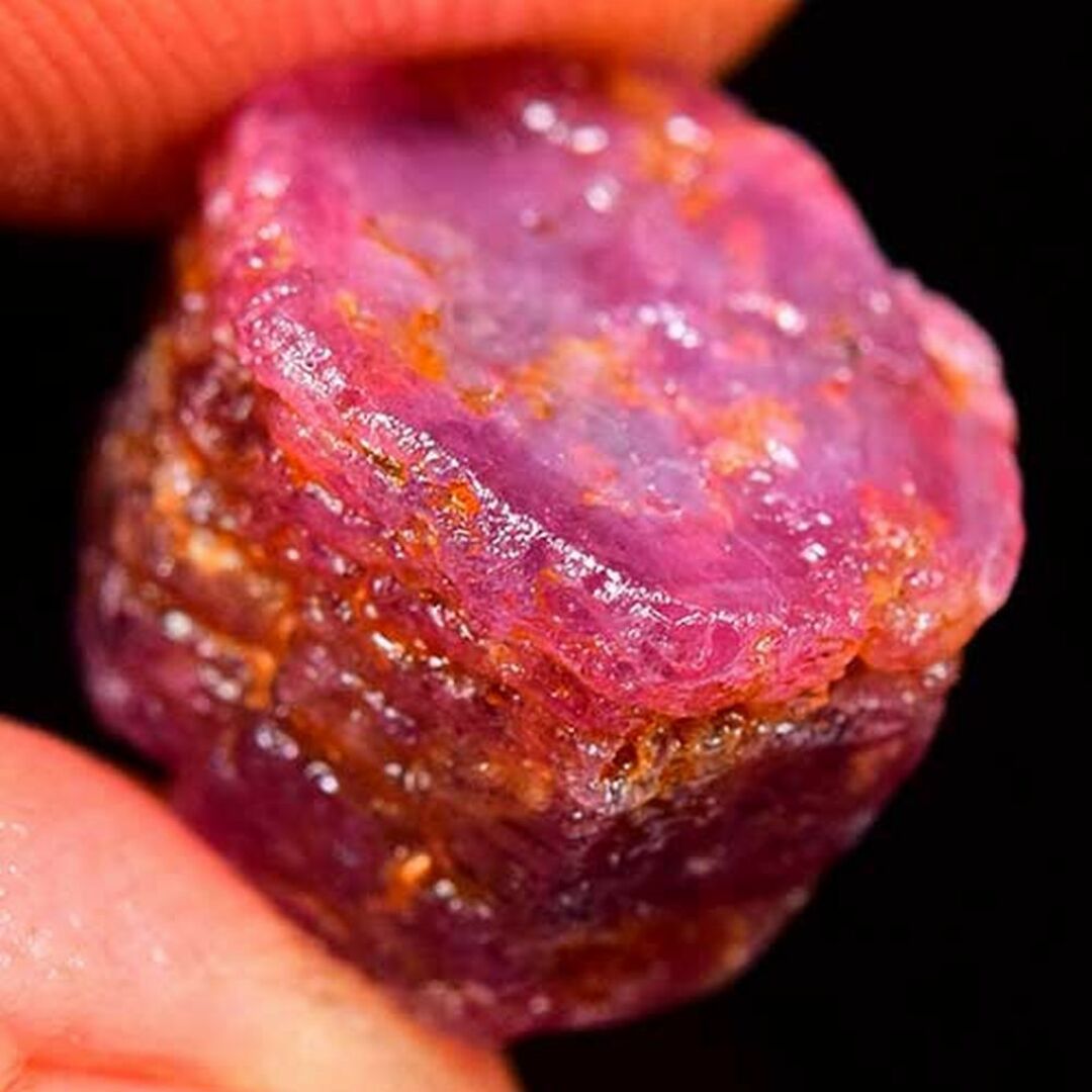 【世界の原石:スタールビー 13.80ct:4281】非加熱 Star Ruby 2