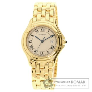 カルティエ(Cartier)のCARTIER パンテール クーガー LM 腕時計 K18YG K18YG メンズ(腕時計(アナログ))