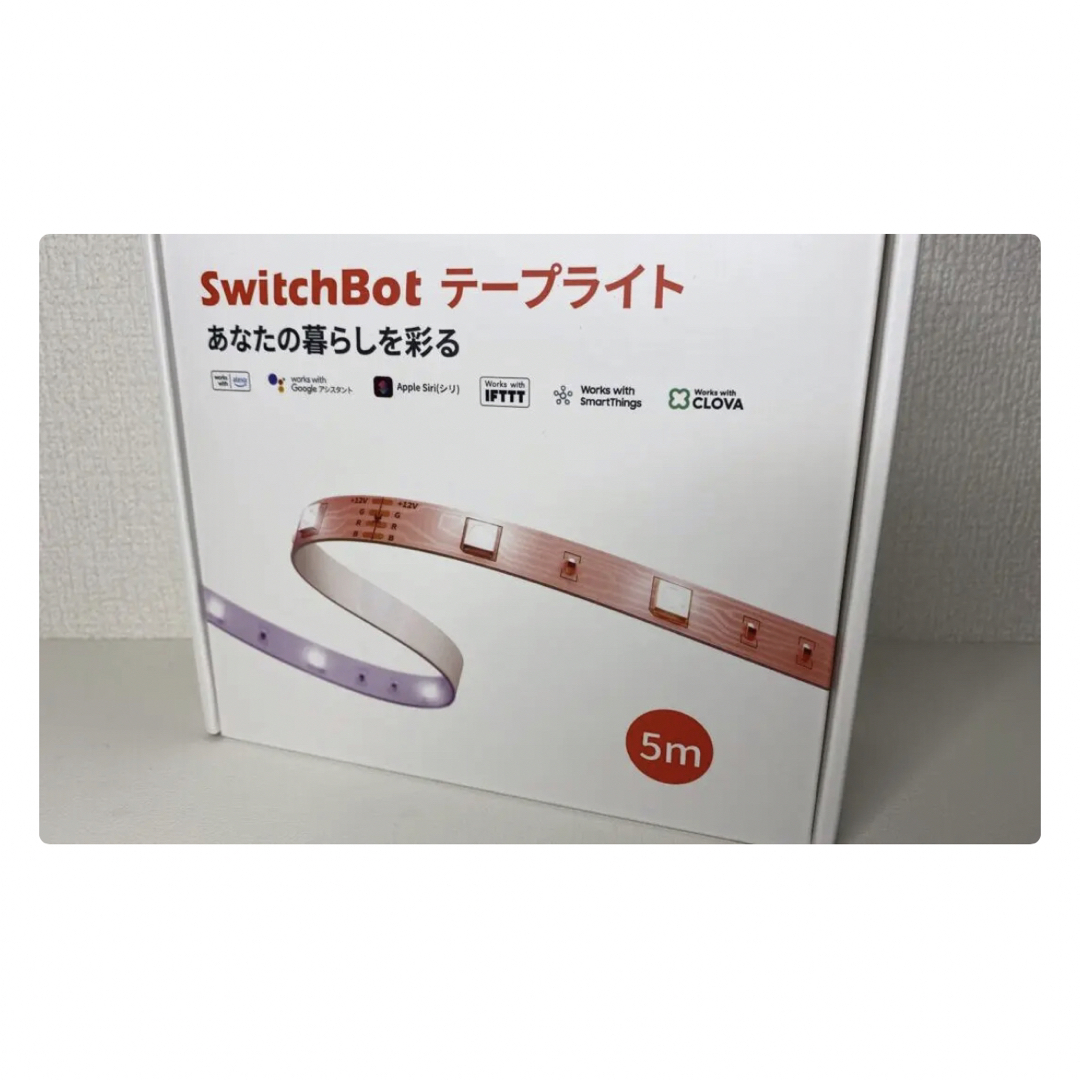 SwitchBot テープライト　ライトストリップ 5m x2 インテリア/住まい/日用品のライト/照明/LED(その他)の商品写真