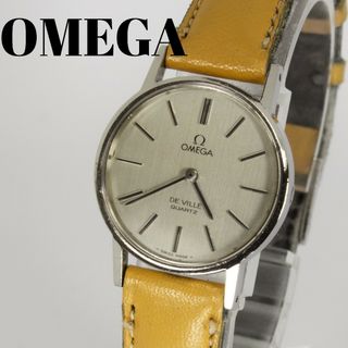 【美品】OMEGA DeVille レディース腕時計 プッシュ式 ビンテージ