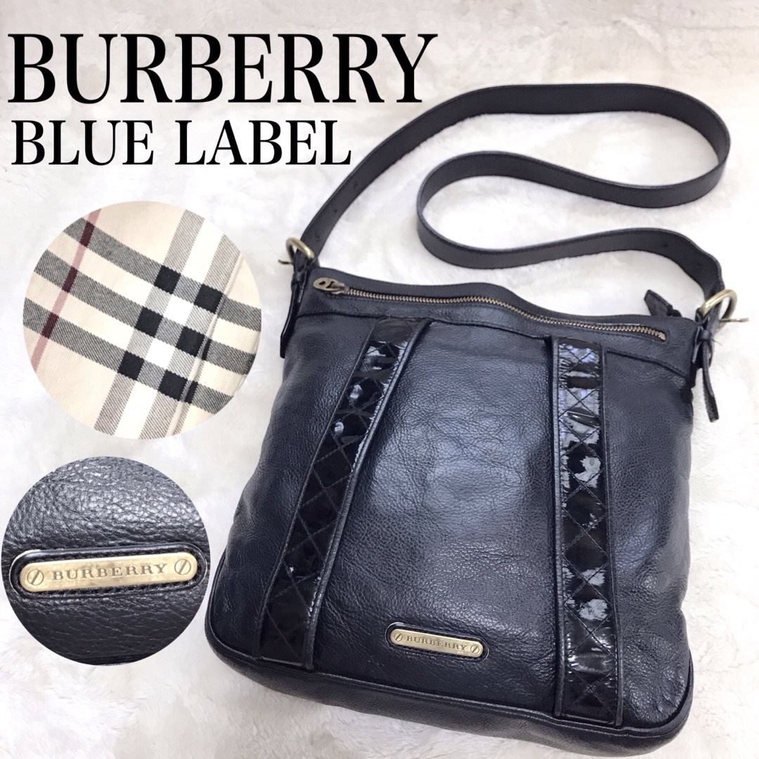 BURBERRY BLUE LABEL - バーバリーブルーレーベル レザー ショルダー