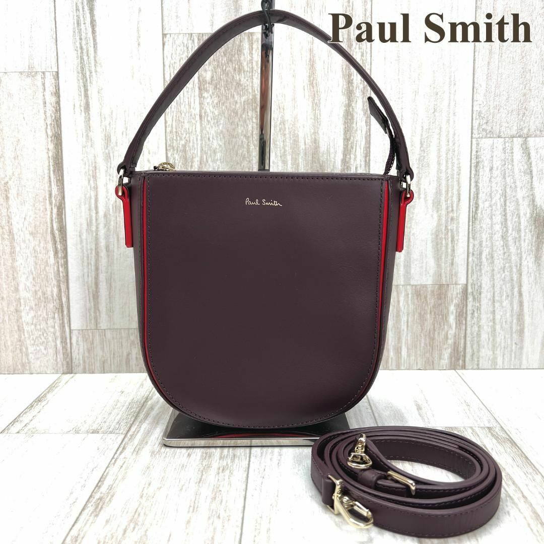 ポールスミス Paul Smith 2WAYショルダーバッグ ボルドー | フリマアプリ ラクマ