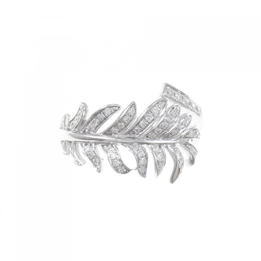 750WG リーフ ダイヤモンド リング 0.24CT | www.carmenundmelanie.at