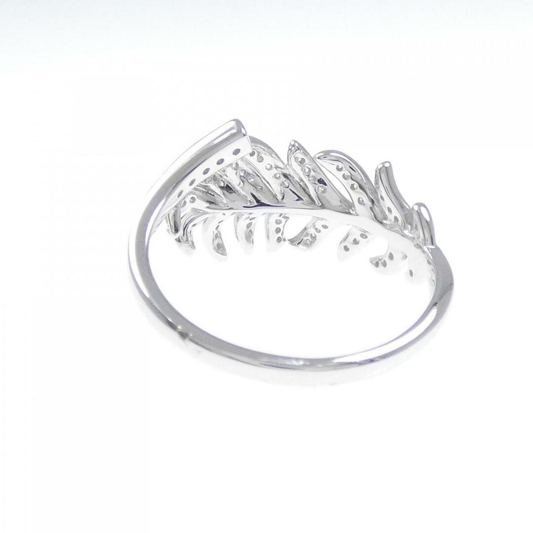 750WG リーフ ダイヤモンド リング 0.24CT | www.carmenundmelanie.at