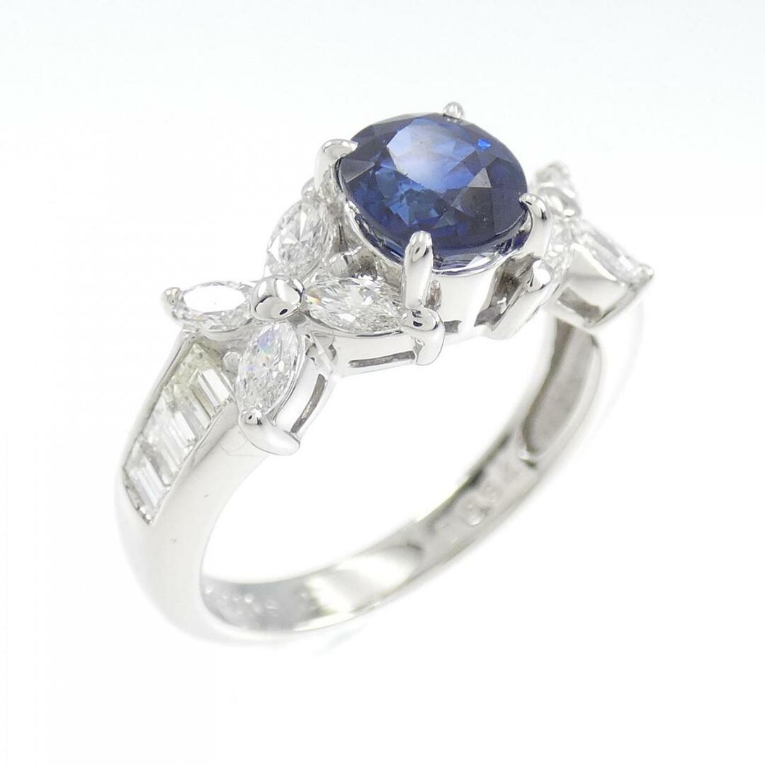 PT サファイヤ リング 1.22CT - リング(指輪)