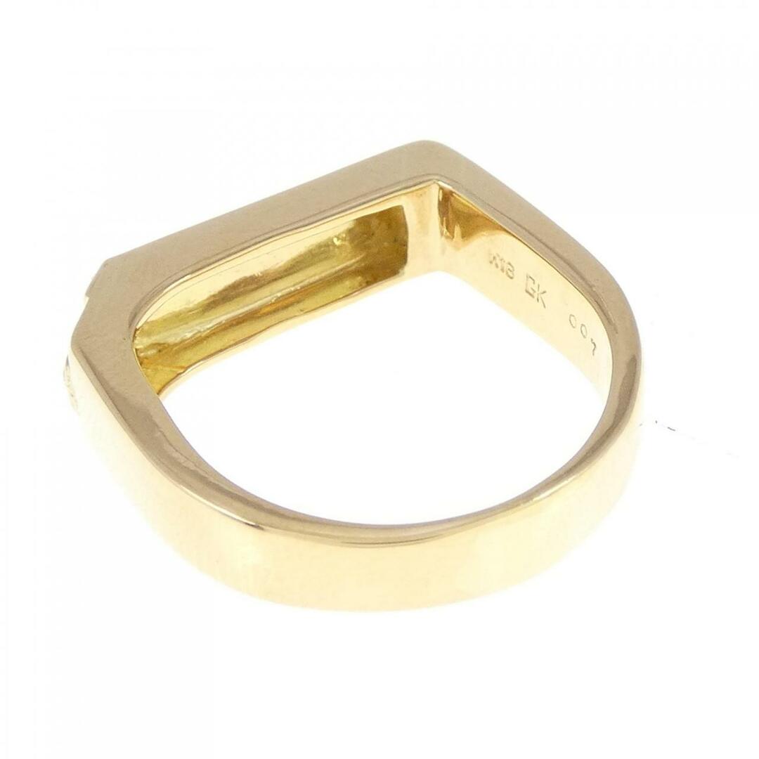 K18YG ダイヤモンド リング 0.07CT レディースのアクセサリー(リング(指輪))の商品写真